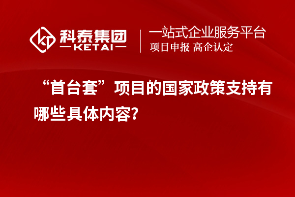 “<a href=http://www.xinshancheng.cn/stt/ target=_blank class=infotextkey>首臺套</a>”項目的國家政策支持有哪些具體內(nèi)容？
